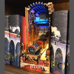 DIY Pre-color Kit 934 Kings Cross Station Book Nook Bookshelf Insert Custom Gift