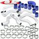 DIY Turbo Piping Kit Clamps with Couplers Assembly For 1999-2005 Golf Jetta 2.0L