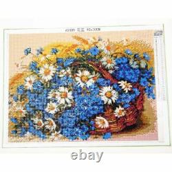 Diamond Embroidery Large Custom Abstract Flower 5D Diy Painting Full Square/rou