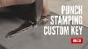 Diy Punch Stamping Letters Custom Key