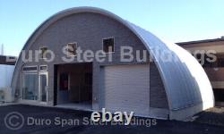 DuroSPAN Steel 33'x40x15' Metal Quonset DIY Custom Building Kit Open Ends DiRECT