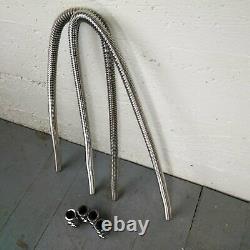 Early 48 In Heater Hose Kit SS easy diy a b stainless hot rod custom polished