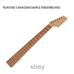 Electric Guitar Kit 22 Frets Roasted maple neck Fingerboard Mahogany Body DIY