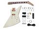 Electric guitar semi-finished product with all accessories DIY Kit (PEX-618)