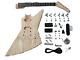 Electric guitar semi-finished product with all accessories DIY Kit (PEX-818)