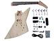 Electric guitar semi-finished product with all accessories DIY Kit (PEX-819)
