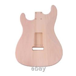 FREE SHIPPING DIY Electric Guitar Kits ST type Maple Neck Basswood Body