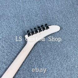 Factory Wholesale ESPS Electric Guitar Kits Basswood Body Unfinished Guitar DIY