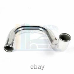 Fits Civic Integra 92-00 Intercooler Pipe Piping & Silicone Hose T-Clamp Kit