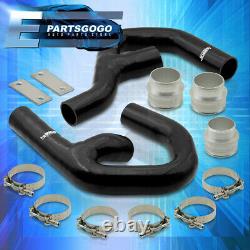 For 06-10 Volkswagen GTI MkV 2.0T Turbo Intercooler Piping Kit with Black Couplers