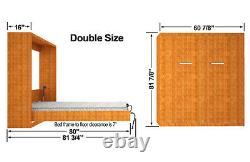 Full-Size DIY Murphy Bed Hardware Kit Vertical Wall Mount FREE Fast Shipping