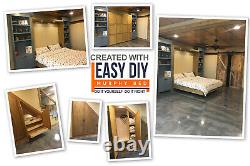 Full-Size DIY Murphy Bed Hardware Kit Vertical Wall Mount FREE Fast Shipping