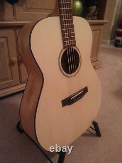 Guitar Kit Acoustic OM- DIY Handcraft Custom Koa and Spruce top. All Solid Wood