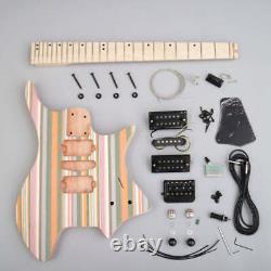 Headless DIY Electric Guitar Kit H S H Pickup 6-String Custom design Available