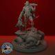 Hellboy Diorama Figure Custom Resin Model Kit DIY