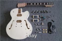 Hollow Body Style DIY Electric Guitar Kit Right hand Custom design Available FIT