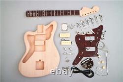Jazzmaster style DIY Electric Guitar Kit Left hand 6-String CUSTOM Full Warranty