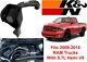 K&N 71-1561 Black Cold Air Intake Kit Increase Horsepower For 2009+ Dodge/RAM