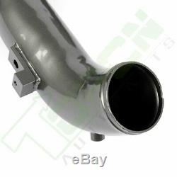 LBZ LMM Duramax 3'' Y-Bridge+Intercooler Pipe Kit Gray For 06-10 GM 6.6L Diesel