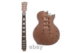LP Custom Style DIY Electric Guitar Kit 6-String H H H Pickup Full Warranty FIT