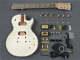LP Custom style DIY Electric Guitar kit, H H Pickup, Right hand Orientation, FIT