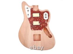 LP Style DIY Electric Guitar Kit H H Pickup Mahogany Body 6-String CUSTOM FIT
