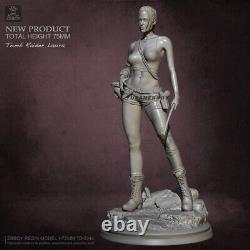 Lara Croft Tomb Raider SFW Custom Model Resin Kit DIY Unpainted Statue Nice New