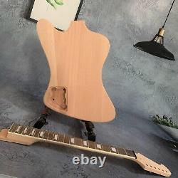 Ledux Unfinished Electric Guitar, Guitar Kits, DIY Guitar For Firebird Replacement