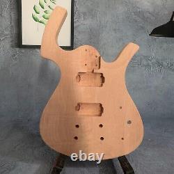 Ledux Unfinished Electric Guitar, Guitar Kits, DIY Guitar For Replacement