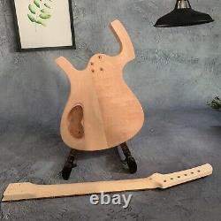 Ledux Unfinished Electric Guitar, Guitar Kits, DIY Guitar For Replacement