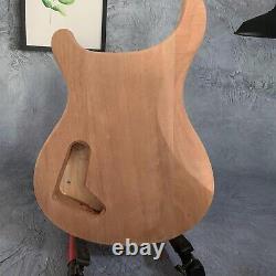 Ledux Unfinished Electric Guitar, Guitar Kits, DIY Guitar, Solid Maple Top