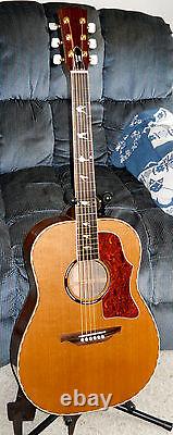 MARTIN SOLID WOOD Indian rosewood B/S OM Acoustic GUITAR KIT DIY Custom Luthier