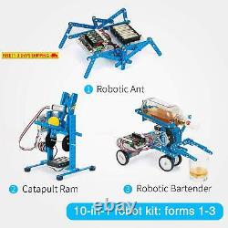 Makeblock Diy Ultimate Robot Kit Premium Quality 10-In-1 Robot Stem Educat