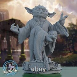 Master Yoda 11.1 Figure Custom Resin Model Kit DIY Paint Statue