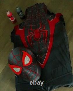 Miles Morales Spider-Man PS5 Fully Sewn Costume DIY Kit
