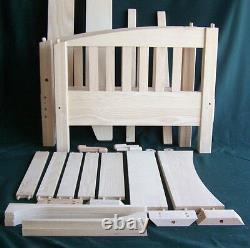 Mission Style Chair -diy - Unfinished Furniture Kit - Ash Wood Construction