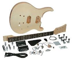 NEW! Saga Electric Guitar Kit! Custom Builder Luthier DIY Assembly Project