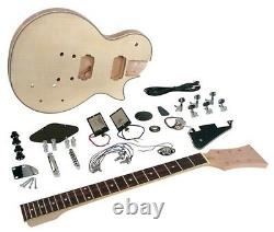 NEW! Saga LC-10 Electric Guitar Kit! Custom Builder Luthier DIY Assembly Project