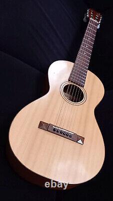 Parlor Guitar Diy Custom Guitar Kit Mahogany-spruce Top, All Solid Wood