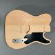 Pine Guitar Body Tele Style DIY Replacement Parts Unfinished Handcrafted Kit