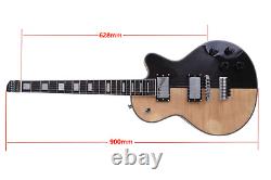 Portable & Custom- Headless Electric Guitar LP Style DIY Kit Full Warranty