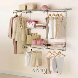 Rubbermaid Configurations 3-6 Feet Custom DIY Closet Organizer Kit (2 Pack)
