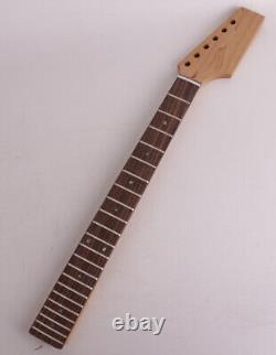 Semi-finished Electric Guitar mahogany Body 22 Frets Maple Fretboard Kit DIY