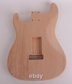 Semi-finished Roasted maple neck mahogany Body 22 Frets Electric Guitar Kit DIY