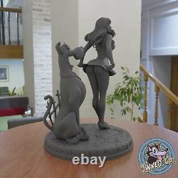 Sexy Daphne Scooby-Doo 10.5 Figure Custom Resin Model Kit DIY Paint