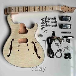 Simi Hollow Boay DIY Electric Guitar Kits Electric Guitar Quilted Maple Top