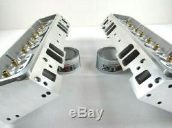 Small Block Chevy 350 383 Aluminum Bare Cylinder head Package DIY Top End Kit