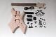 Solid BC Extreme Warlock Unfinished DIY Electric Guitar Kit Rosewood Fretboard