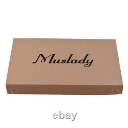 Special Design Without Headstock Muslady Unfinished DIY Electric Guitar Kit U2I5