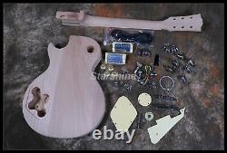 Starshine Electric Guitar Kits DK-ULP Quilted Maple Top Chrome Hardware DIY Guit